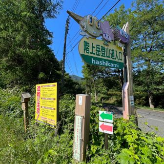 鳥谷部登山口に到着