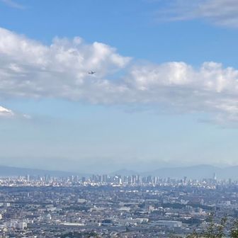 金剛山 葛城山 二上山が正面に✨