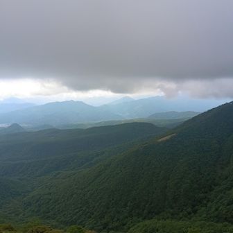 午後は雷雨の可能性ありとの予報　早めに撤退