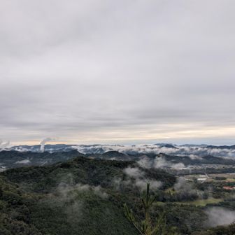 曇り空だけど