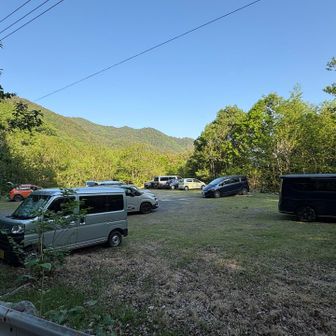 駐車場はだいぶ減ってる
