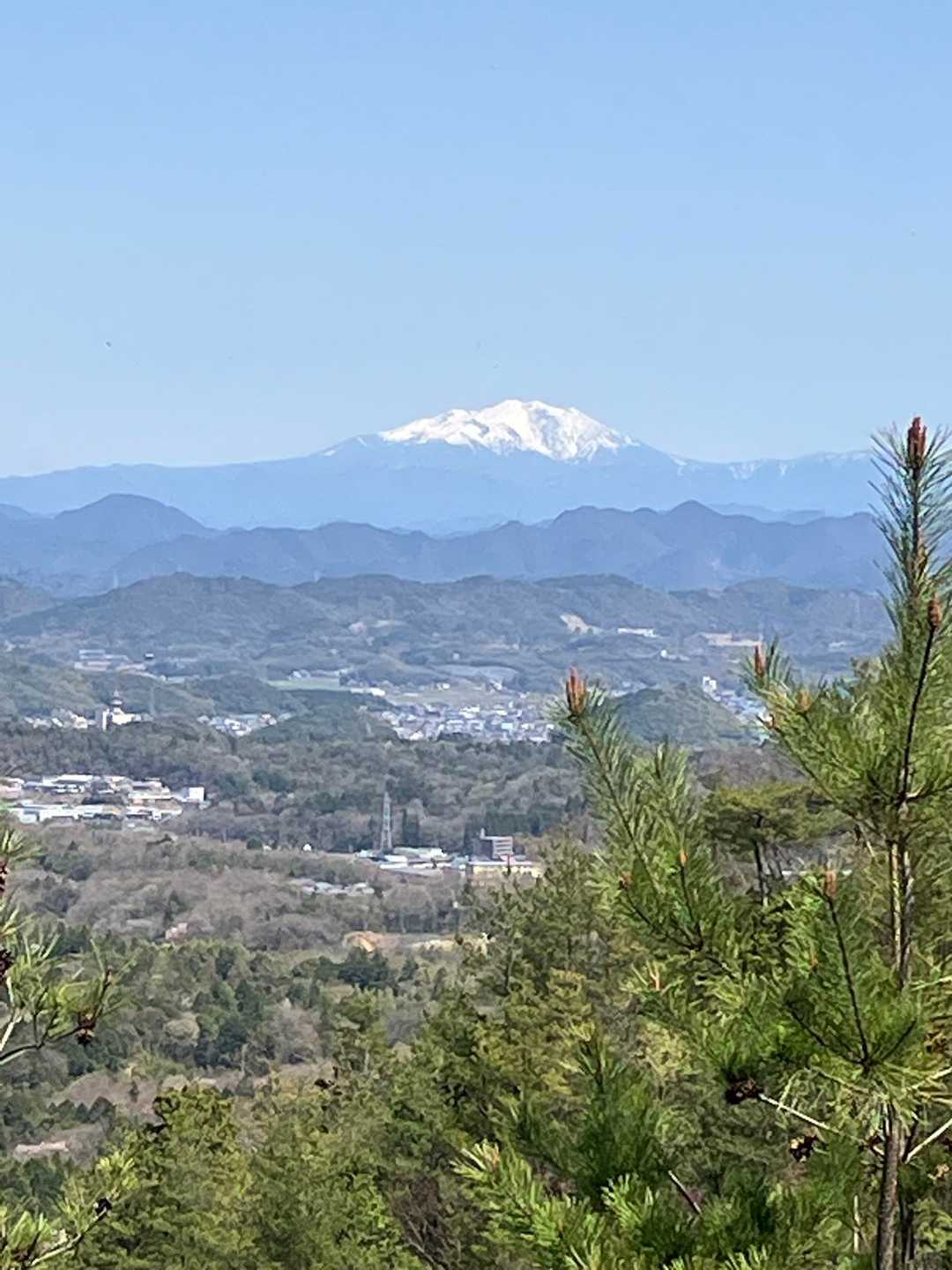 御嶽山が久しぶりに見えました