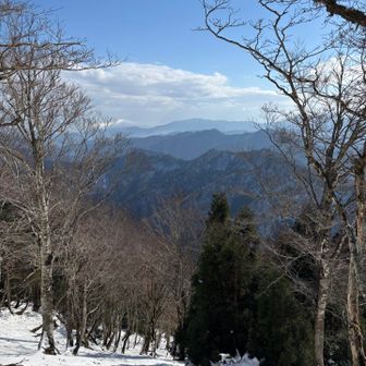 奥の山は蛇谷ヶ峰