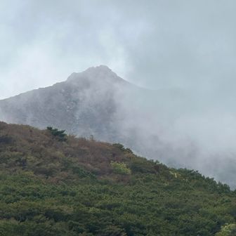 坊がつるから，見える大船