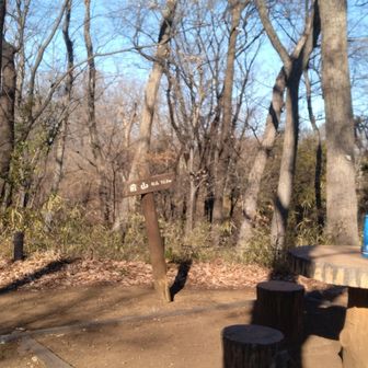 前山山頂。
誰か水筒を忘れてる。