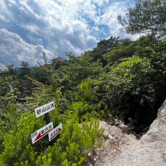 というわけで、迂回路でまさかのもうひとつのピークを目指し中。