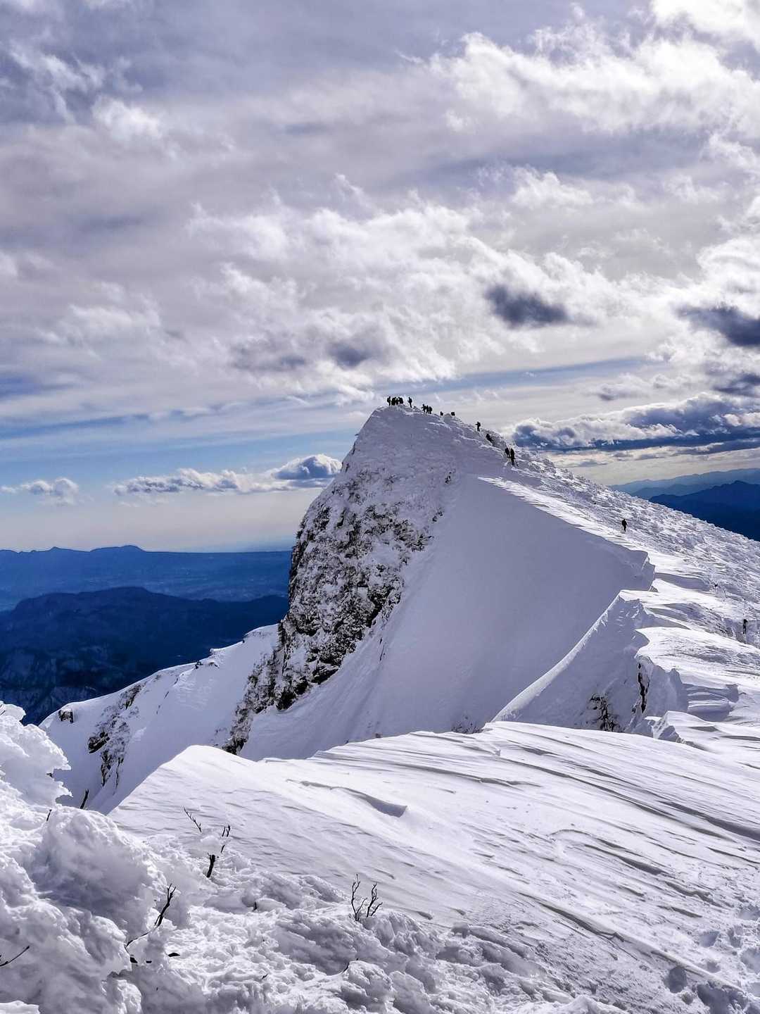 熊穴沢ノ頭-天狗の留まり場-谷川岳-登山入口 縦走コースの写真