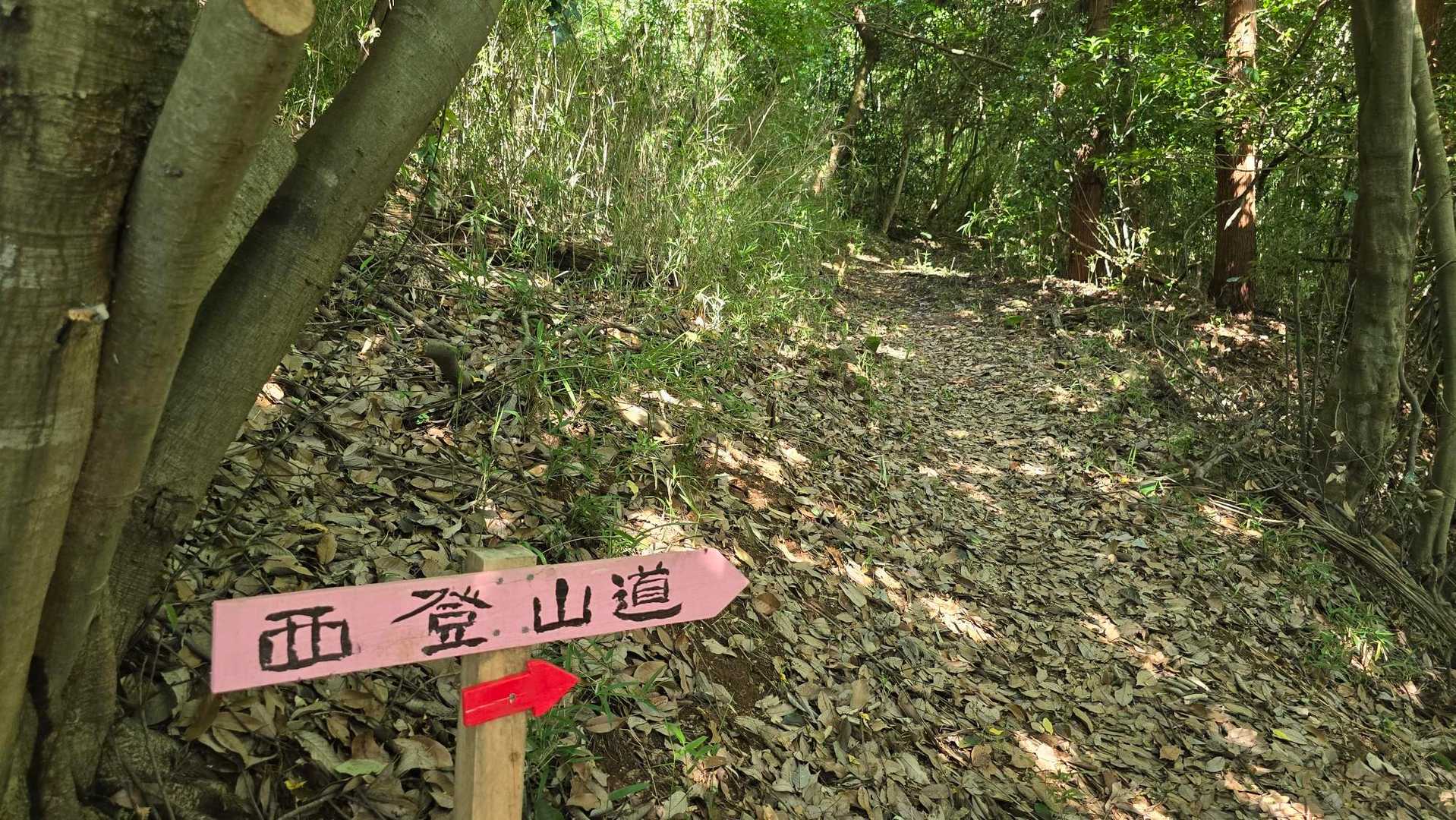 米田城跡登城口-加茂神社-米田富士 周回コースの写真