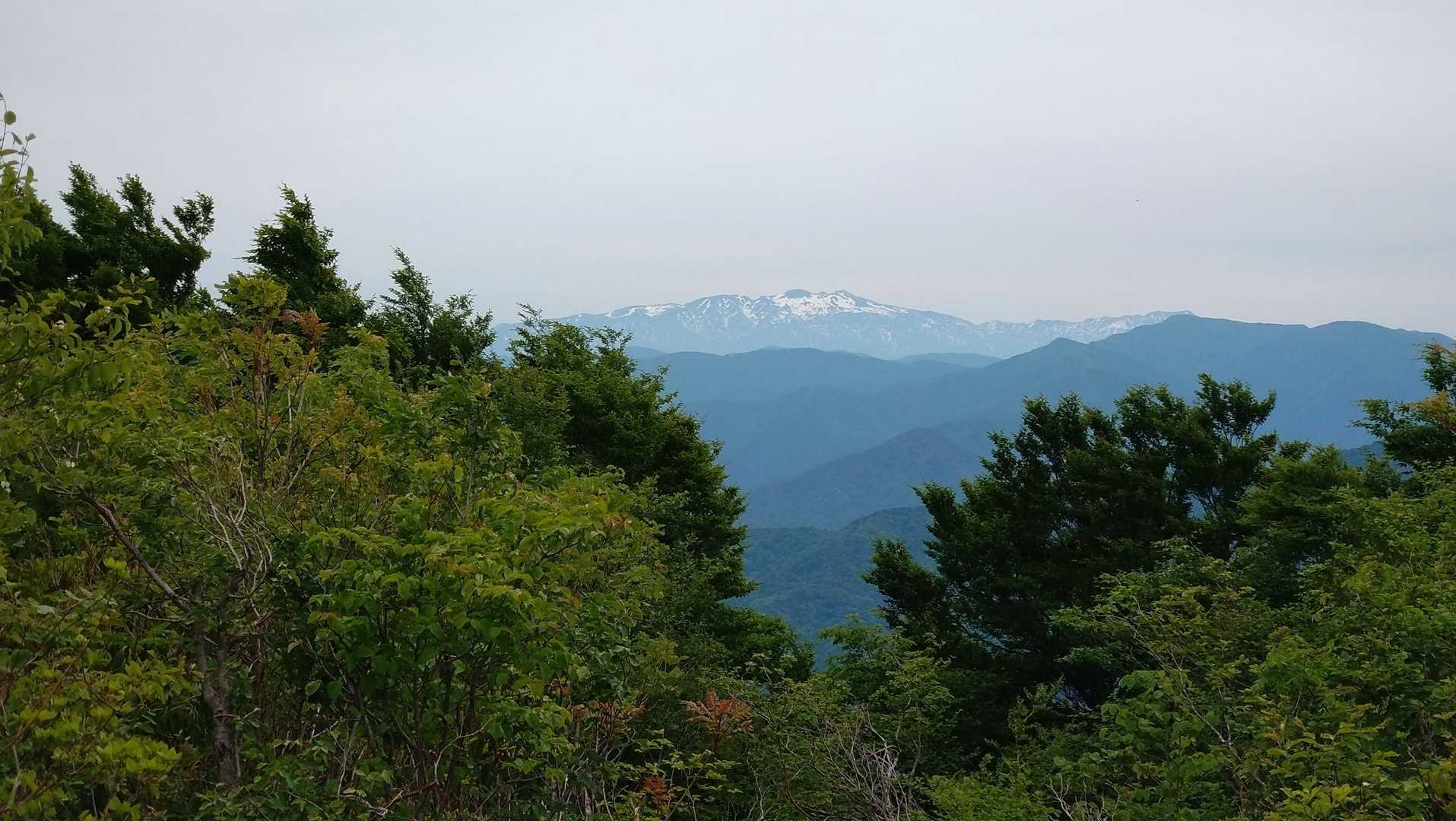 白山が見えて良かった