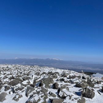 浅間山、四阿山