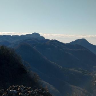 こちらは☝️
奥久慈男体山側⛰️
…今日は、茨城ジャンダルムは…なし💦
