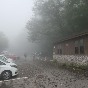 駐車場到着