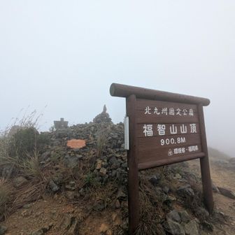 福智山山頂。