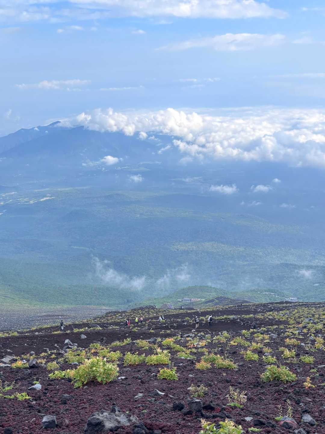 富士山-富士宮口五合目-富士宮口五合目バス停 縦走コースの写真