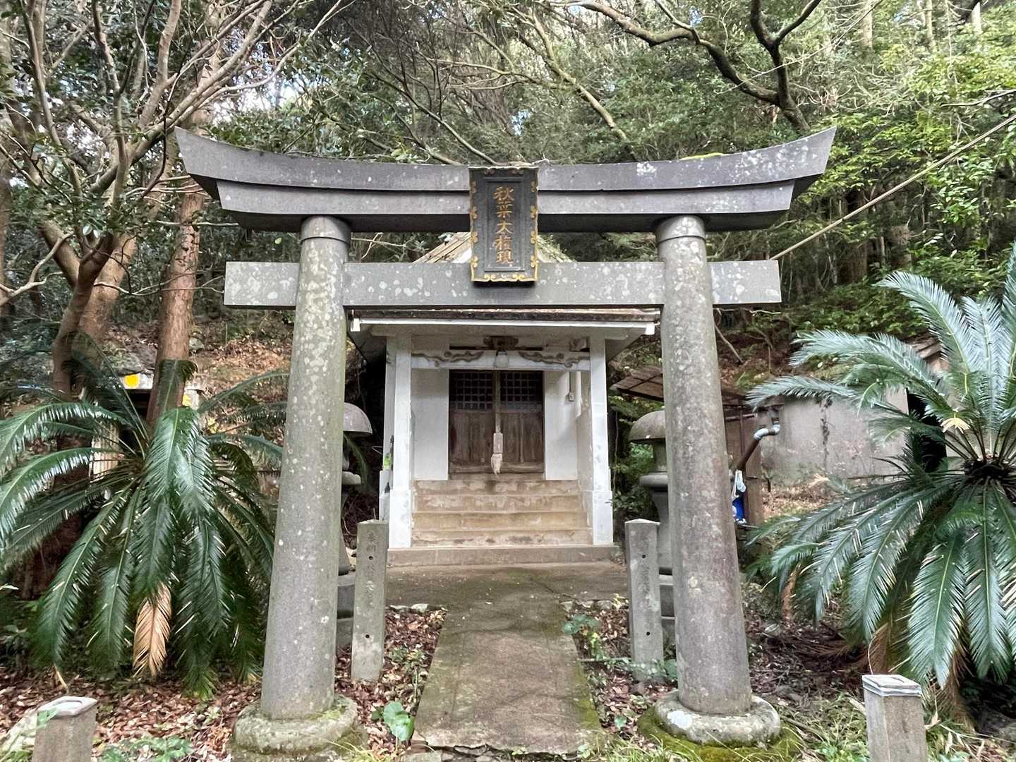 秋葉大権現様にもお参りして、