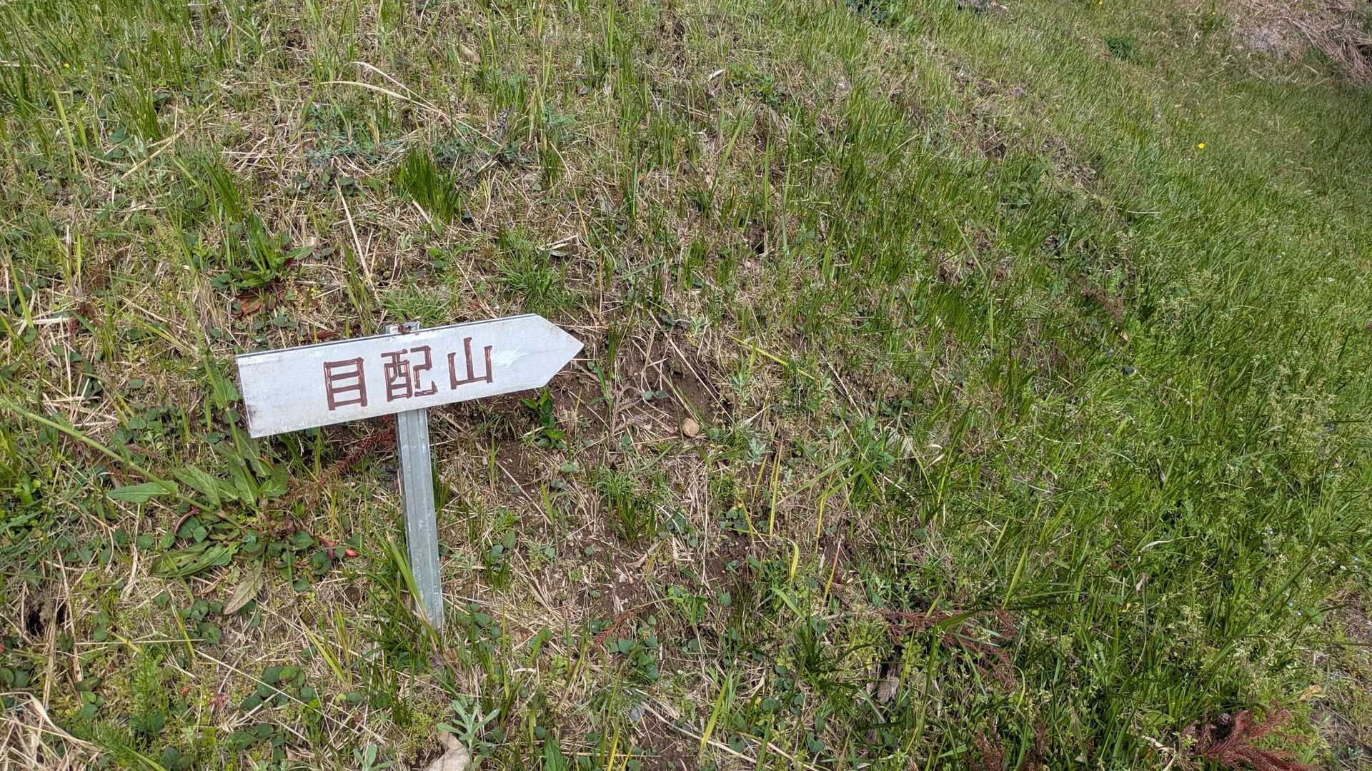目配山へ