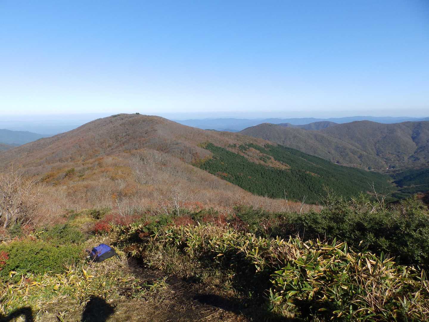 立烏帽子山-池ノ段 往復コースの写真