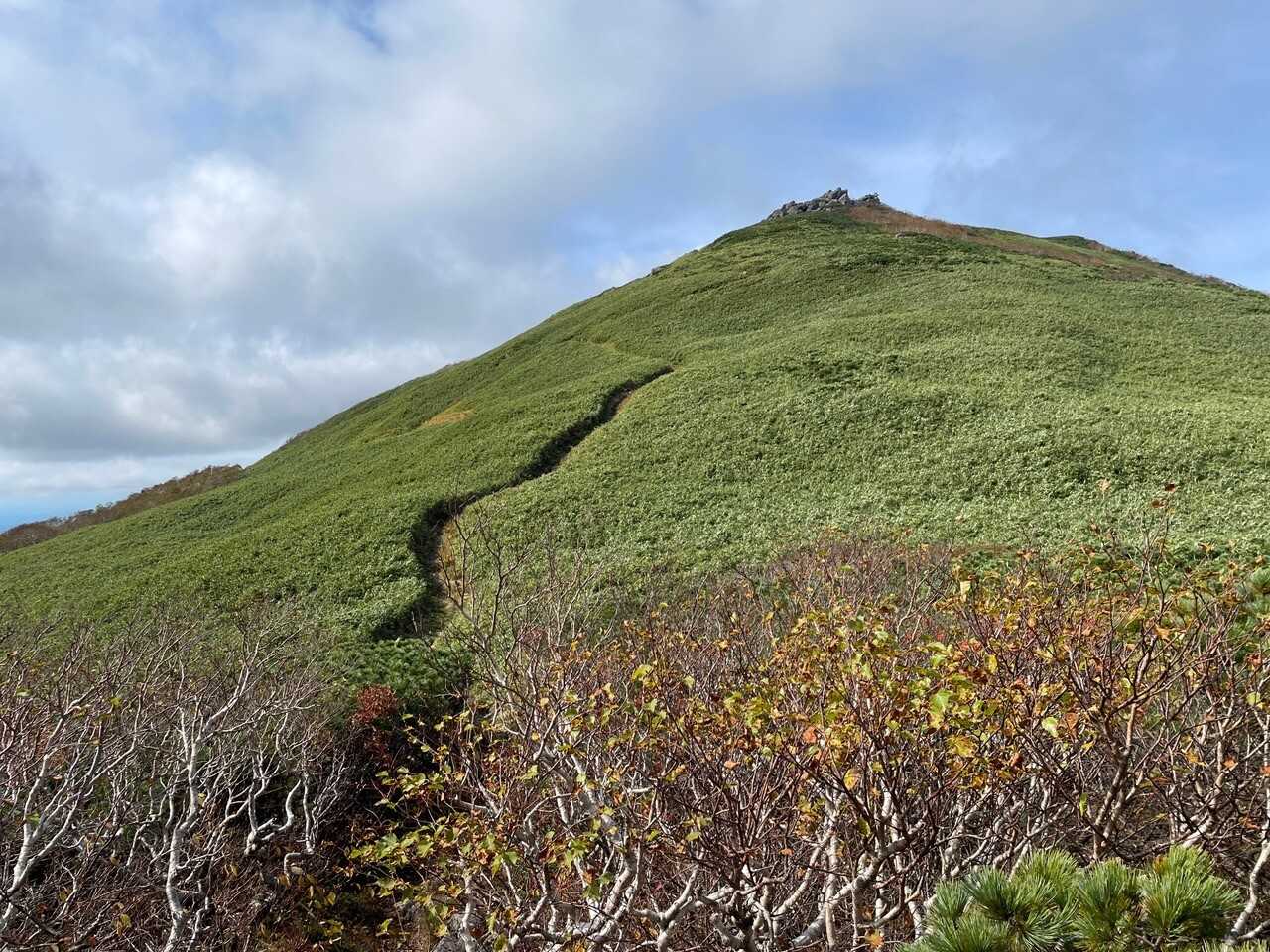 目国内岳の写真