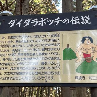 関東随所でみる、「ダイダラボッチ伝説」‼️