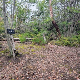 登りきれば山頂へ
弘法大師がここで護摩を焚いて祈願したらしいから護摩山