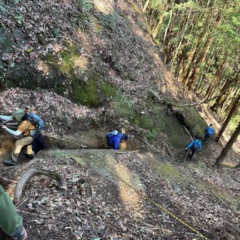 ここがツルツル滑って怖い