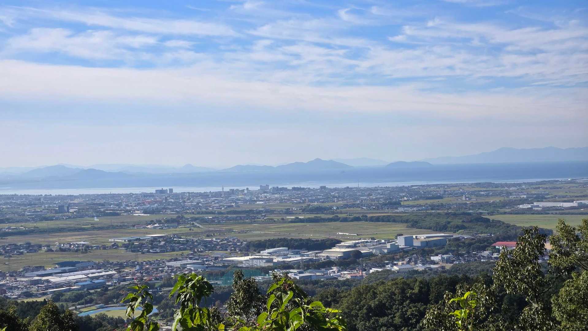 見晴らしのいい鉄塔へ
琵琶湖・比良山地