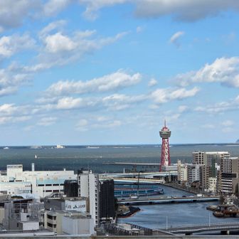 博多ポートタワー🗼だ😃