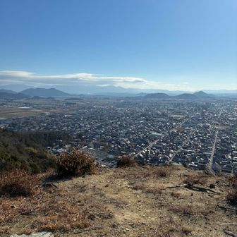 東側　近江八幡街並みと鈴鹿