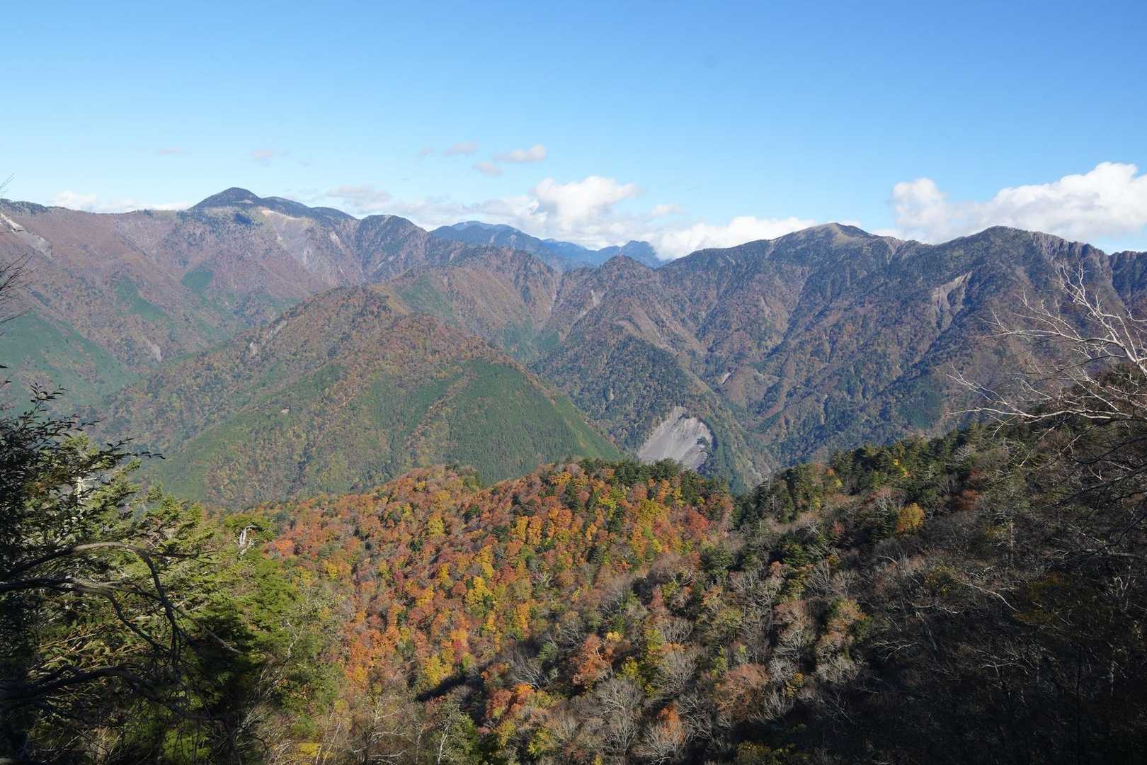 三森-麻布山-戸中山-前黒法師山 往復コースの写真