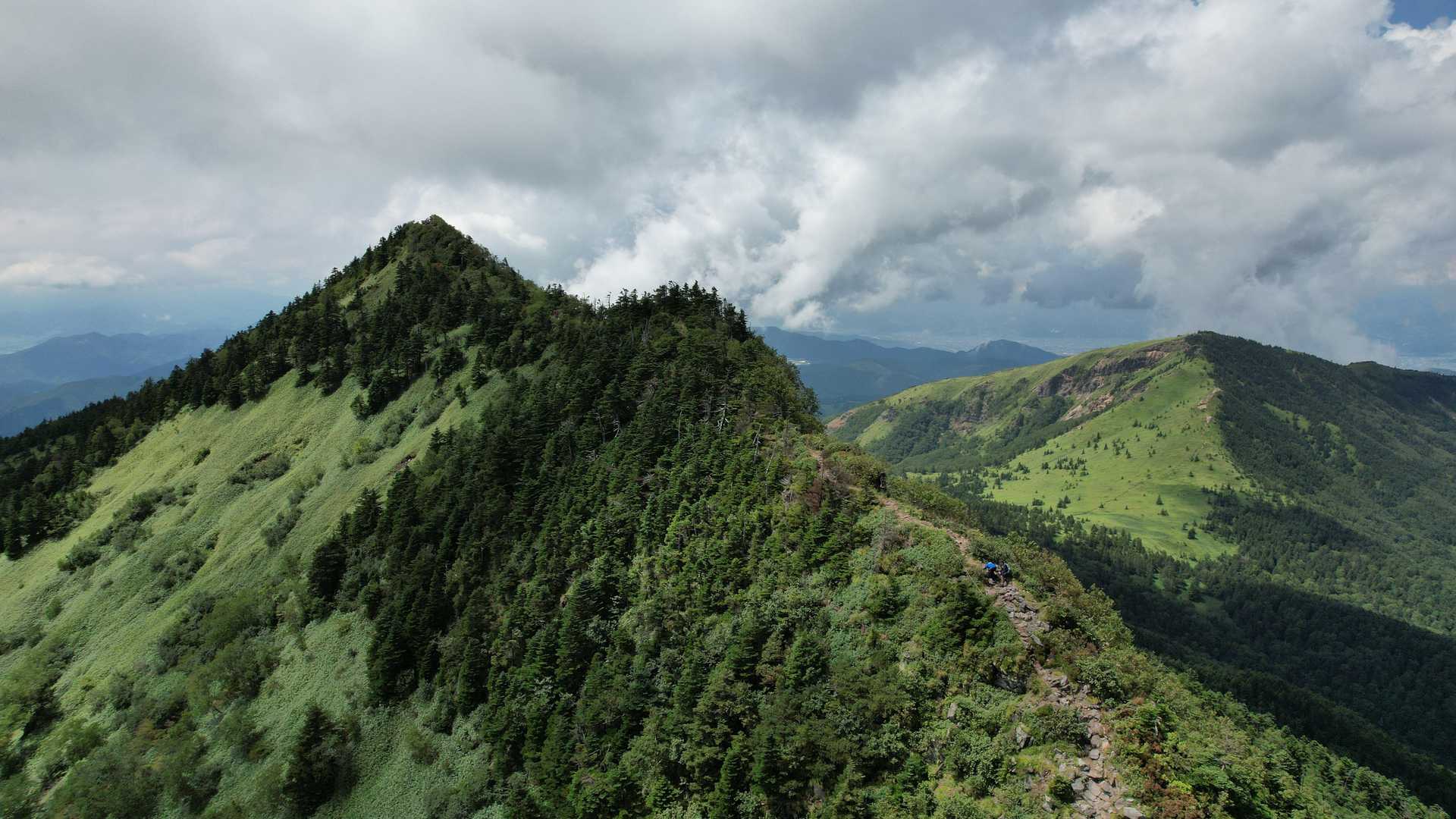 四阿山 往復コースの写真