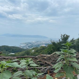 うっすら明石大橋