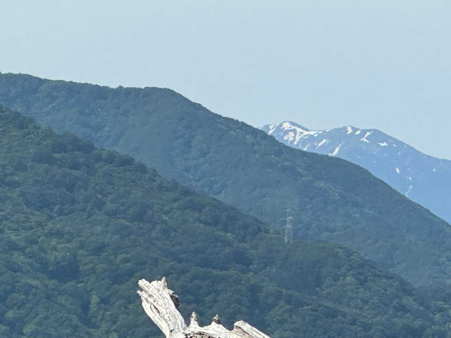粟ヶ岳かな？