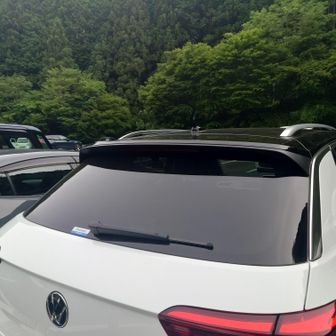 駐車場はほぼ満車