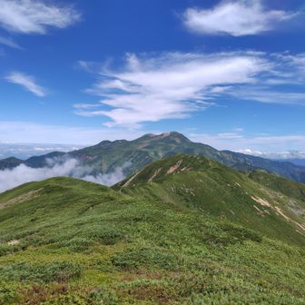 御舎利山まで行きます、ピークが欲しいので（強欲）