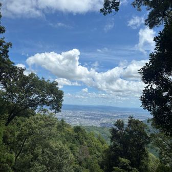 大台ヶ原方面までよく見える✨