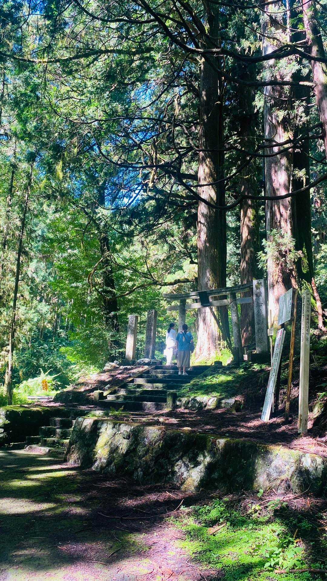 入口の神社⛩にお参り