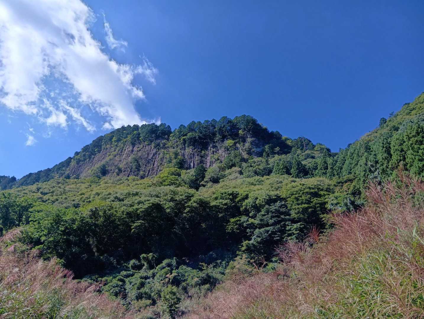 全景！これが屏風岩🛘さっき切れ落ちていた場所の正体