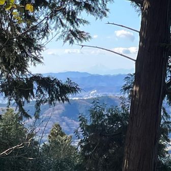 ようやく富士山が見える季節がやってきました