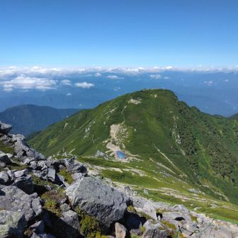 御嶽は雲の中