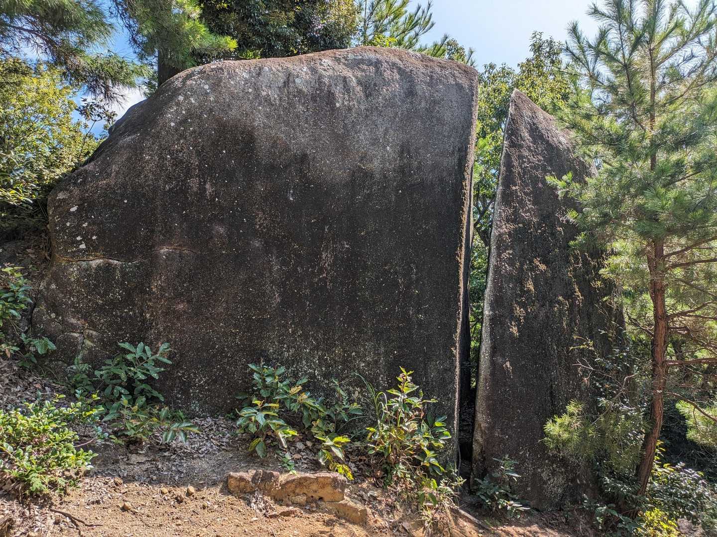 梟ヶ城址展望台 周回コースの写真