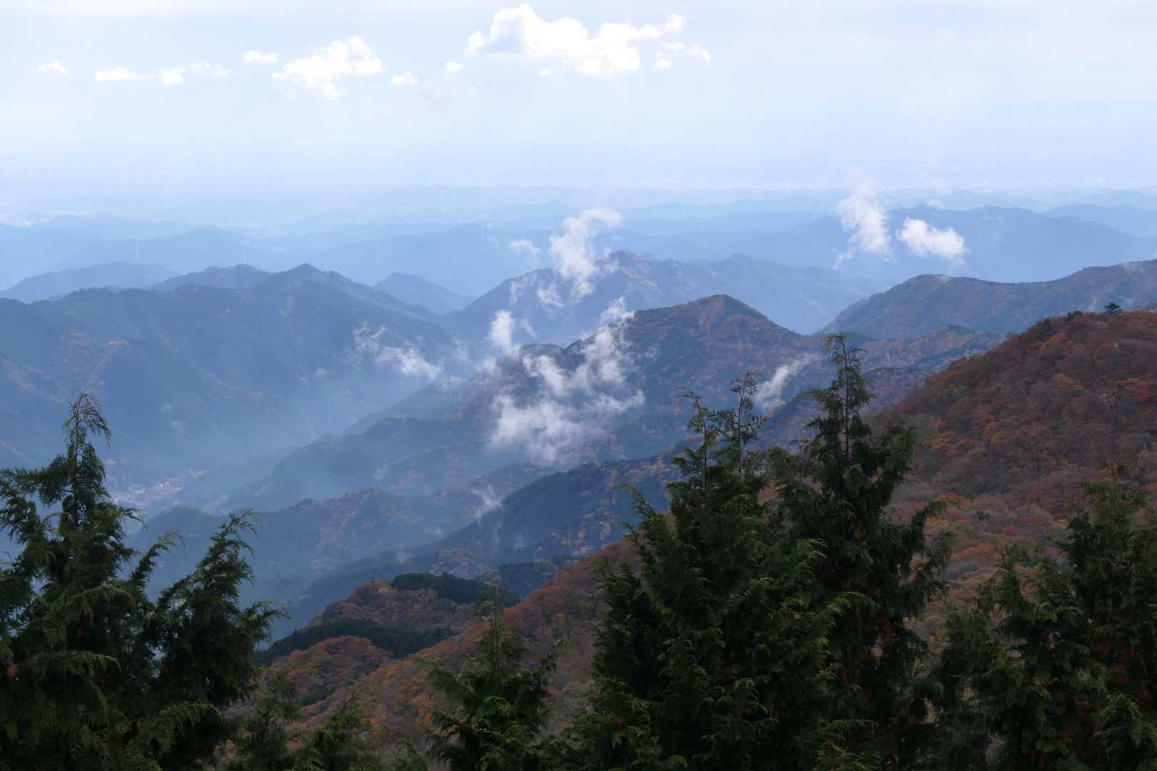 分岐からの景色