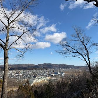 東に権現森、北と西の眺望があれば大きな山も見えるのに✨というのは傲慢🙅‍♂️