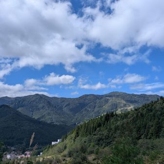 下りてきたらこの青空ですかい😩
仙ノ倉山ピストンしてたら、まだ稜線上にいられたかな😭