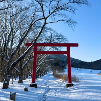 鳥居をくぐってスタート