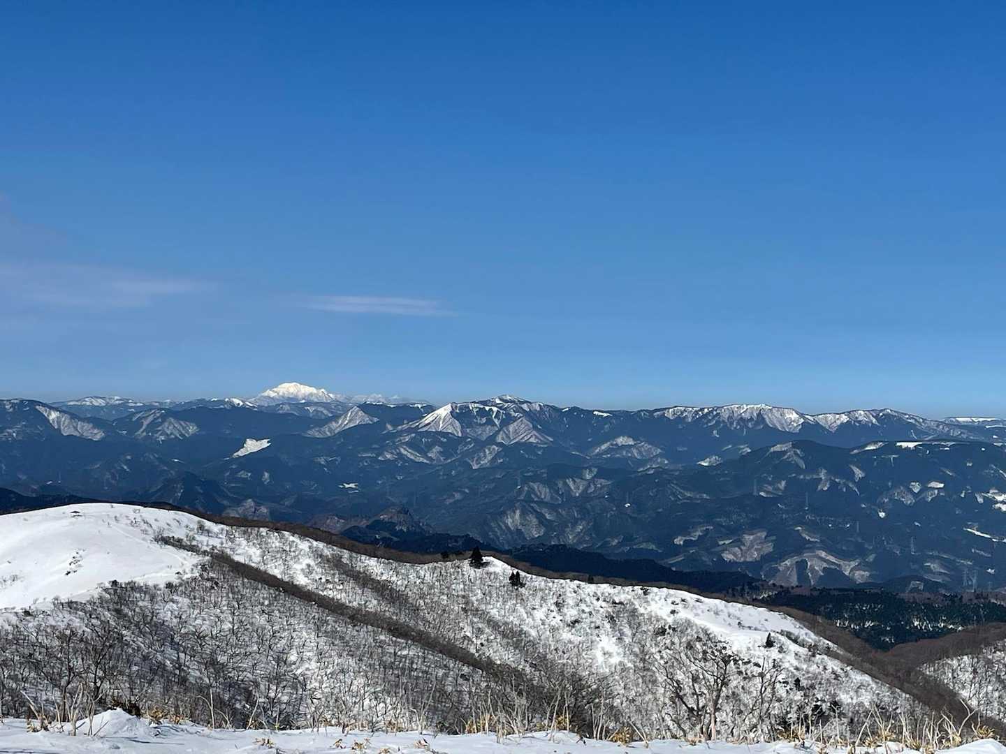 大山くっきり
