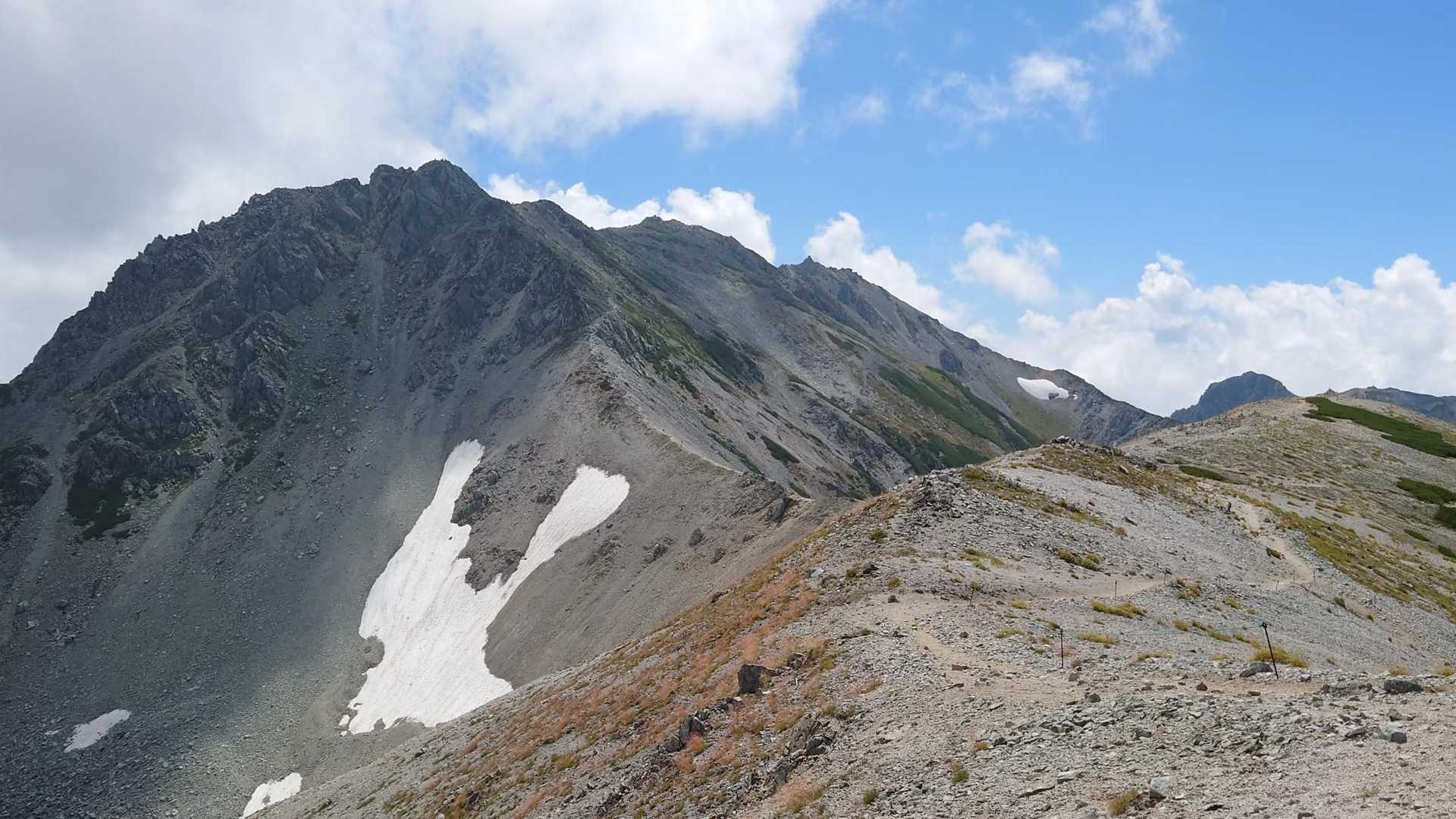 立山三山の迫力が増してきました