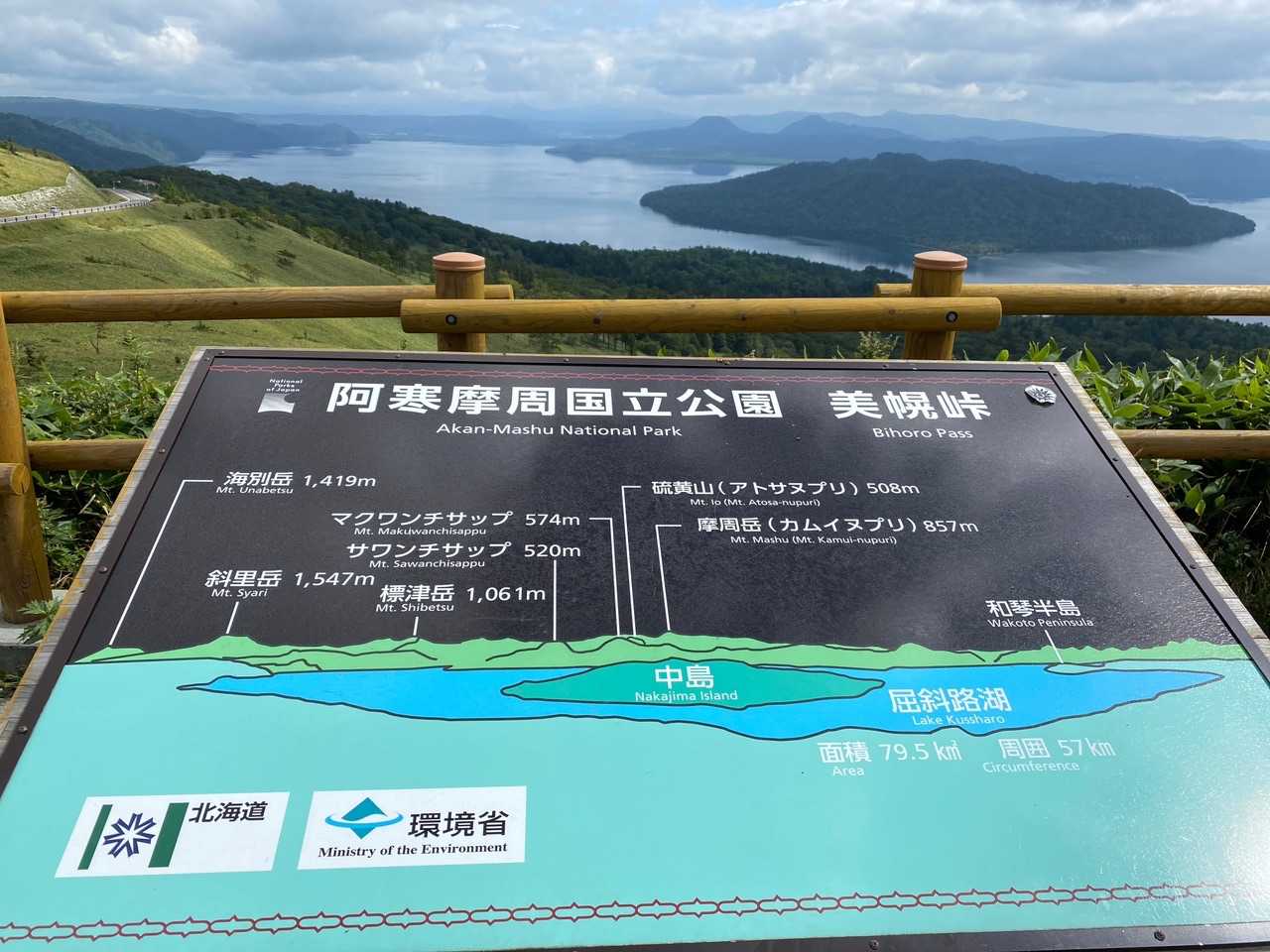 サマッカリヌプリ 周回コースの写真