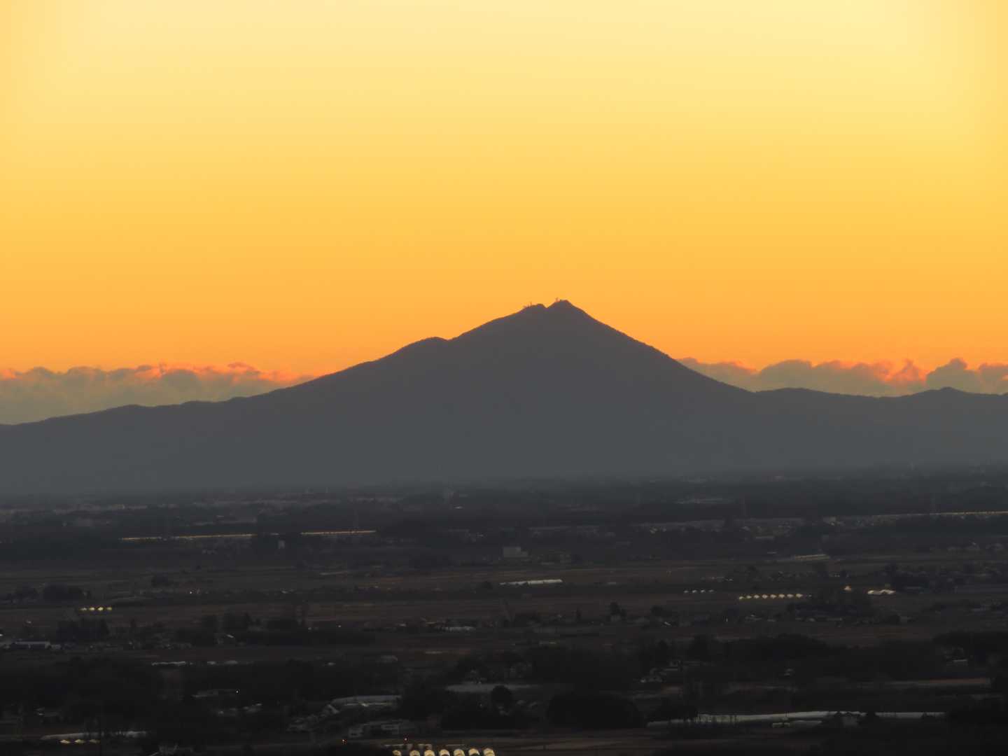 筑波山