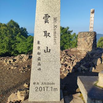 下りも登頂！