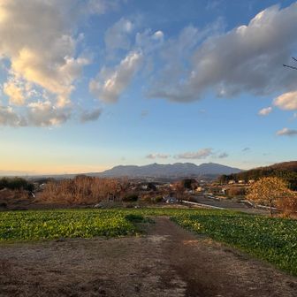イケメン赤城山のシルエット✨️